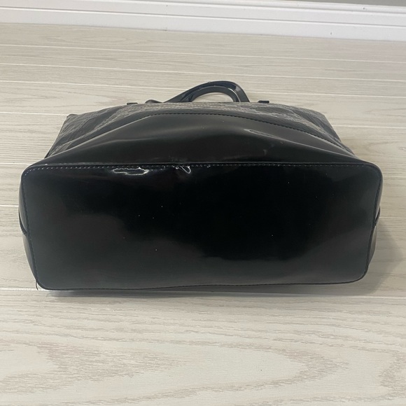 *Kate Spade Black patent leather shoulder tote bag - Picture 4 of 15